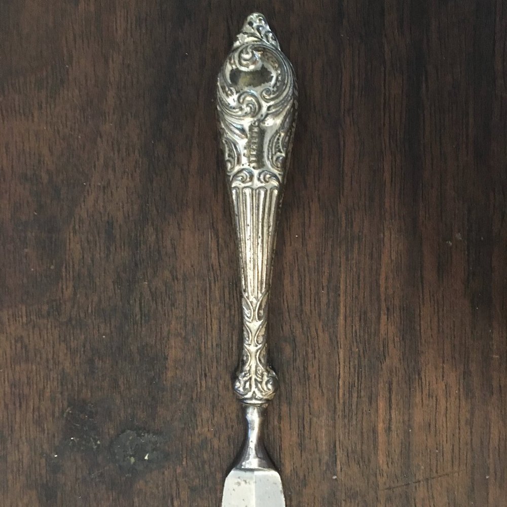 Antique Victorian 1800s Sterling Silver Manicure T - Picture 3 of 12